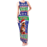 New Zealand Christmas Tank Maxi Dress Have Yourself A Kiwi-tastic Christmas - Polynesian Pride