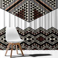 New Zealand Aotearoa Window Curtain Taniko Art Simple Style LT05 - Polynesian Pride