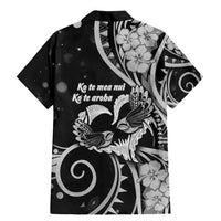 New Zealand Valentine Family Matching Mermaid Dress and Hawaiian Shirt Aroha Gray Piwakawaka LT05 - Polynesian Pride