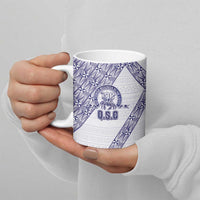 Tonga Queen Salote College Ceramic Mug 100 Years Anniversary White Color