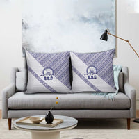 Tonga Queen Salote College Pillow Cover 100 Years Anniversary White Color