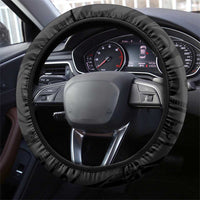 Hawaii Kuhio The Citizen Prince Steering Wheel Cover Gold Polynesian Tribal Tattoo