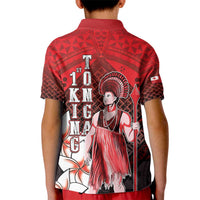 The First King Of Tonga Kid Polo Shirt Tongan Pride
