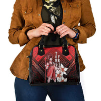 The First King Of Tonga Shoulder Handbag Tongan Pride