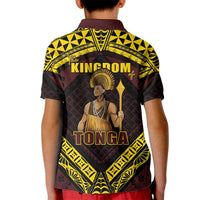 Tonga First King Kid Polo Shirt Ahoeitu Know Your Roots