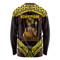 Tonga First King Long Sleeve Shirt Ahoeitu Know Your Roots