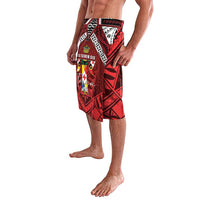 Tonga Emancipation Day Lavalava Tongan Kupesi Pattern
