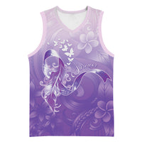 Lupus Awareness Month Basketball Jersey Polynesian Style