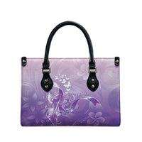 Lupus Awareness Month Leather Bag Polynesian Style