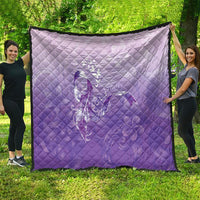 Lupus Awareness Month Quilt Polynesian Style
