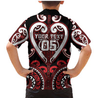Custom Aotearoa Ngapuhi Family Matching Mermaid Dress and Hawaiian Shirt Maori Tribal Pattern LT05 - Polynesian Pride