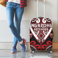 Aotearoa Ngapuhi Luggage Cover Maori Tribal Pattern