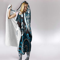 Aotearoa Ngati Porou Hooded Blanket Maori Tribal Pattern