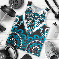 Custom Aotearoa Ngati Porou Men Tank Top Maori Tribal Pattern