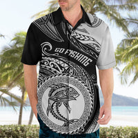 Personalized Go Fishing Hawaiian Shirt Polynesian Pattern LT05 - Polynesian Pride