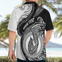 Personalized Go Fishing Hawaiian Shirt Polynesian Pattern LT05 - Polynesian Pride