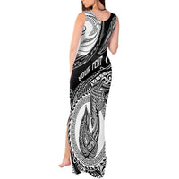 Personalized Go Fishing Tank Maxi Dress Polynesian Pattern LT05 - Polynesian Pride