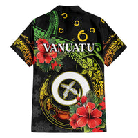 Love Vanuatu Christmas Family Matching Tank Maxi Dress and Hawaiian Shirt God Yumi Polynesian Tribal Pattern LT05 - Polynesian Pride