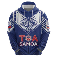 Super Toa Samoa Rugby Custom Hoodie Warrior Spirit LT05