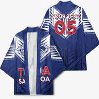 Super Toa Samoa Rugby Custom Kimono Warrior Spirit LT05