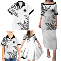 Custom New Zealand Football Family Matching Puletasi and Hawaiian Shirt Aotearoa Pride LT05 - Polynesian Pride
