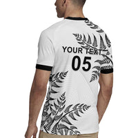 Custom New Zealand Football Rugby Jersey Aotearoa Pride - Polynesian Pride