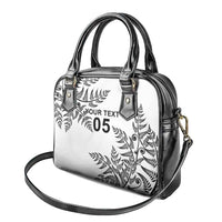 Custom New Zealand Football Shoulder Handbag Aotearoa Pride - Polynesian Pride