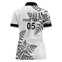 Custom New Zealand Football Women Polo Shirt Aotearoa Pride - Polynesian Pride