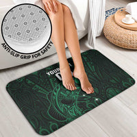 Custom New Zealand Fishing Bathroom Set Maori Tribal Pattern - Polynesian Pride