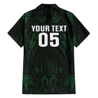 Custom New Zealand Fishing Hawaiian Shirt Maori Tribal Pattern - Polynesian Pride