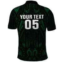 Custom New Zealand Fishing Polo Shirt Maori Tribal Pattern - Polynesian Pride