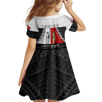 Personalised Tonga ANZAC Day Te Tau Manatui Kinautolu Family Matching Off Shoulder Maxi Dress and Hawaiian Shirt Lest We Forget LT05 - Polynesian Pride