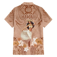 Hawaii Women's Day Family Matching Off Shoulder Maxi Dress and Hawaiian Shirt With Polynesian Pattern LT05 - Polynesian Pride