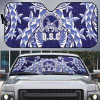 Tonga Queen Salote College Auto Sun Shade Centenary Navy Version