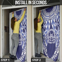 Personalised Tonga Queen Salote College Door Cover Centenary Navy Version