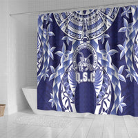 Tonga Queen Salote College Shower Curtain Centenary Navy Version