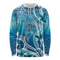 Polynesia World Ocean Day Long Sleeve Shirt Ocean Style