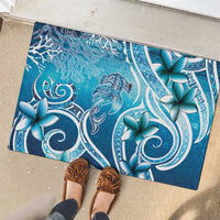Polynesia World Ocean Day Rubber Doormat Ocean Style
