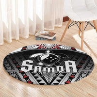 Samoa Independence Day Round Carpet Proud To Be Samoan