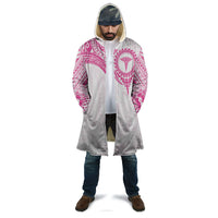 Personalised New Zealand Aotearoa Cloak Nurse Tribal Pink Version
