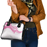 New Zealand Aotearoa Shoulder Handbag Nurse Tribal Pink Version