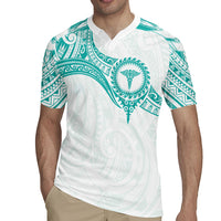 Personalised New Zealand Aotearoa Rugby Jersey Nurse Tribal Teal Version