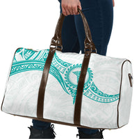New Zealand Aotearoa Travel Bag Nurse Tribal Teal Version