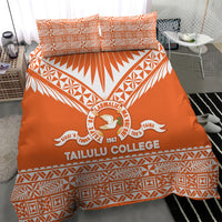 Tonga Tailulu College Bedding Set Tongan Kupesi Pattern