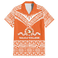 Personalised Tonga Tailulu College Hawaiian Shirt Tongan Kupesi Pattern