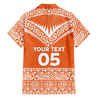 Personalised Tonga Tailulu College Hawaiian Shirt Tongan Kupesi Pattern