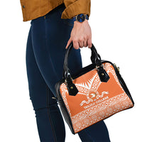 Tonga Tailulu College Shoulder Handbag Tongan Kupesi Pattern