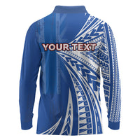 Personalised Hawaii 808 Long Sleeve Polo Shirt Unique Style
