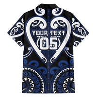 Custom Aotearoa Ngati Tuwharetoa Family Matching Short Sleeve Bodycon Dress and Hawaiian Shirt Maori Tribal Pattern LT05 - Polynesian Pride