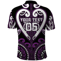 Custom Aotearoa Rangitane Polo Shirt Maori Tribal Pattern